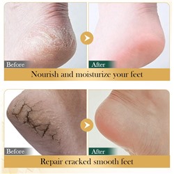 Смягчающие маска-носочки для ног с экстрактом Меда и Витамином Е BIOAQUA