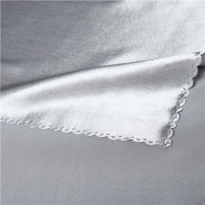 Скатерть Доляна Silver, 140×220+-3 см, 100% п/э