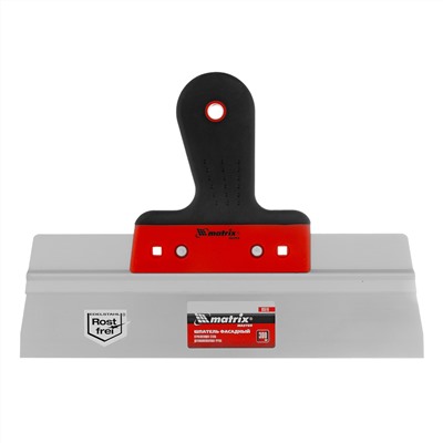 Шпатель фасадный из нержавеющей стали, 300 мм, двухкомпонентная ручка Matrix