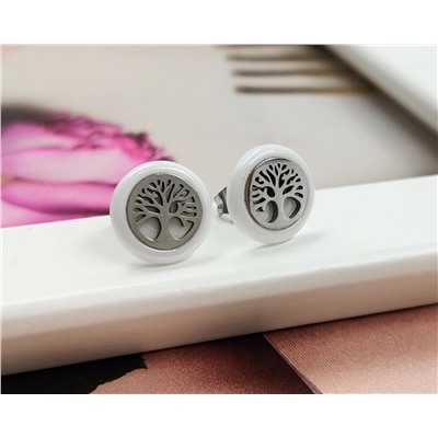 Серьги с керамикой