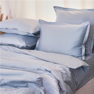 Простыня 1.5 спальная SL Home Sea, 160×235 см, сатин 220ТС, хлопок 100%