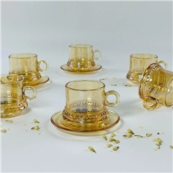 200-155 Кофейный набор 12пр. 190мл в под.уп.(х8)Стекло