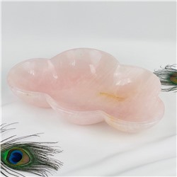 Радуга Самоцветов Чаша из мадагаскарского Розового кварца