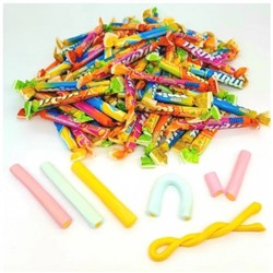 Конфеты жевательные Mini Yum Duo TAYAS/Well TOFFEE сливочно-фруктовые палочки 10шт