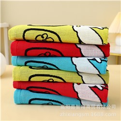 Cotton gauze towel, children's scarf for kindergarten, wholesale
