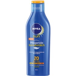 NIVEA SUN Молочко для загара LSF 20, 250 мл
