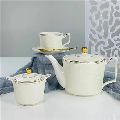 244-053 Чайный сервиз 16пр. 280мл в под.уп.(х4)Фарфор