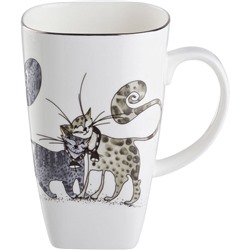 КРУЖКА LEFARD "КОТИКИ" 650 МЛ (КОР=24ШТ.)
