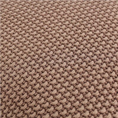 Подушка декоративная из стираного хлопка цвета мокко из коллекции Essential, 45х45 см