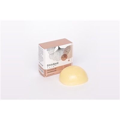 НАТУРАЛЬНЫЙ ТВЕРДЫЙ КОНДИЦИОНЕР SHARME HAIR COCONUT OIL (КОКОСОВОЕ МАСЛО)