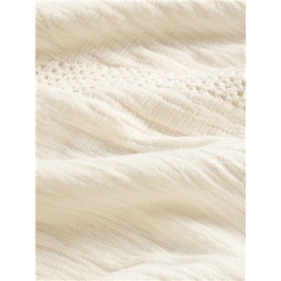 Плед SL Home Cotton 210*240 см, муслин/жаккард, 100% хлопок