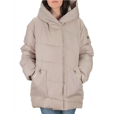 22359 BEIGE Куртка зимняя женская (200 гр. холлофайбера)