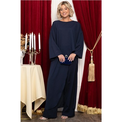 Блуза Лестия (синяя) Б14740-16М