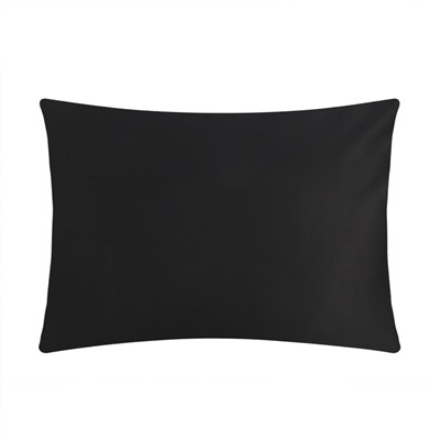 Наволочка Этель "Jet black" 50х70 см, 100% хлопок, мако-сатин, 114г/м2
