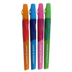 Ручка обучающая для правши deVENTE Study Pen, узел 0.7 мм, каучуковый держатель, чернила синие на масляной основе