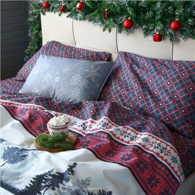 Постельное бельё "Этель" 1.5сп Magical forest 143х215см,150х214см,50х70см-2 штуки