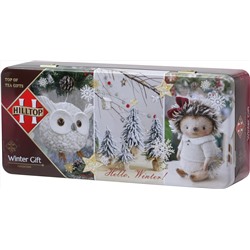 HILLTOP. Новый год. Шкатулка Сказочный подарок 150 гр. жест.шкатулка