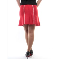 821-1 Юбка женская трикотажная (50% хлопок, 50% полиэстер)