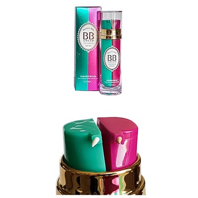 Bioaqua Natural Flawless BB cream двухфазный, тон 01, 2Х25 гр.