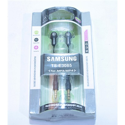 Наушники SAMSUNG TS-E 3085 MP4-PC-iPOD (100) оптом