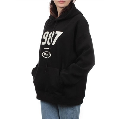 PG-I990I-2313 BLACK Худи женское (90% хлопок, 10% полиэстер)