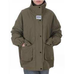 3089 GREEN Куртка демисезонная женская (100 гр. холлофайбер)
