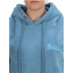 106 BLUE Худи женское Тедди на флисе
