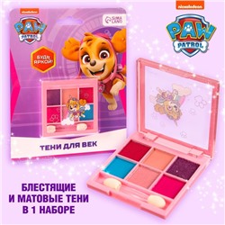 Тени детские Paw Patrol "Скай", 6 цветов