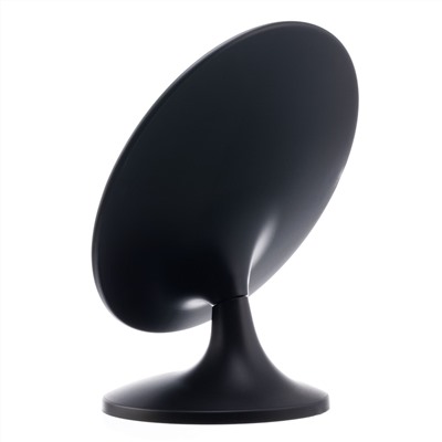 Dewal Зеркало косметическое настольное круглое MR-415, Ø20 см, черный