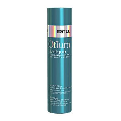 Шампунь для жирной кожи головы и сухих волос OTIUM Unique, 250 ml