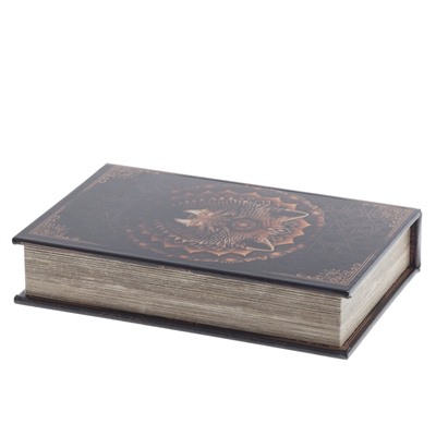 Шкатулка-книга сейф, L15,5 W5 H24 см