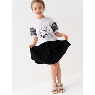 Комплект для девочки: футболка, юбка