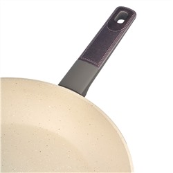 СКОВОРОДА С АНТИПРИГАРНЫМ ПОКРЫТИЕМ PFLUON MARBLE, 28*5,2 СМ