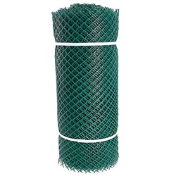 Сетка садовая пластиковая ромбическая 15x15 мм, 0,4x20 м Гидроагрегат