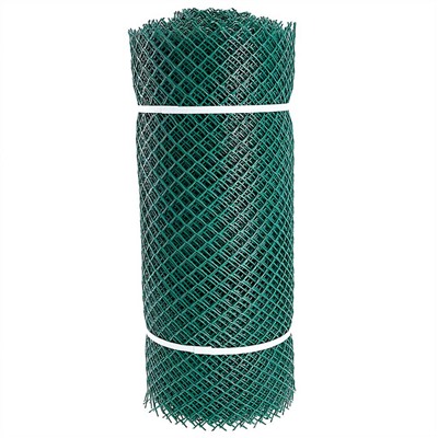 Сетка садовая пластиковая ромбическая 15x15 мм, 0,4x20 м Гидроагрегат