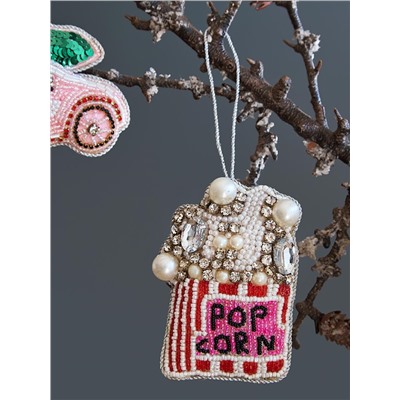 Набор елочных украшений Christmas jewels из коллекции New Year Essential, 4 шт.