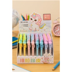 Ластик выдвижной "Dear friends", mix, шоу-бокс 48 шт.