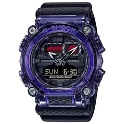Синие аналогово-цифровые мужские часы, Blue Analog-Digital Men's Watch, произв. Casio