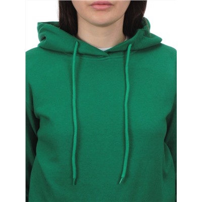 H108 GREEN Костюм спортивный женский (хлопок 90%, полиэстер 10%)