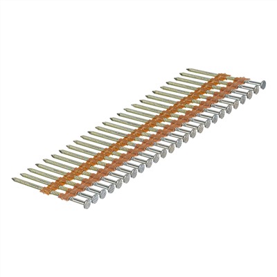 Гвозди для пнев. нейлера (оцинк.) длина - 65 мм, диам. - 2,9 мм, 2000 шт. Denzel