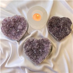 Радуга Самоцветов Друза "сердце" из Аметиста