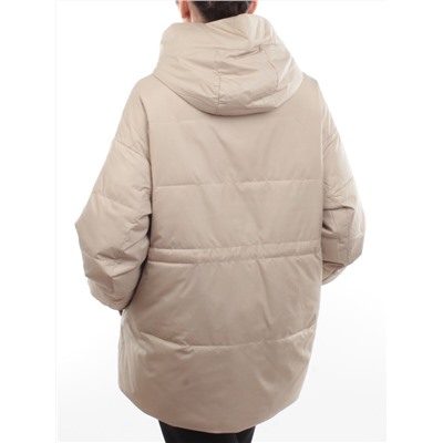 M24-211 BEIGE Куртка демисезонная женская (100 гр. синтепон)