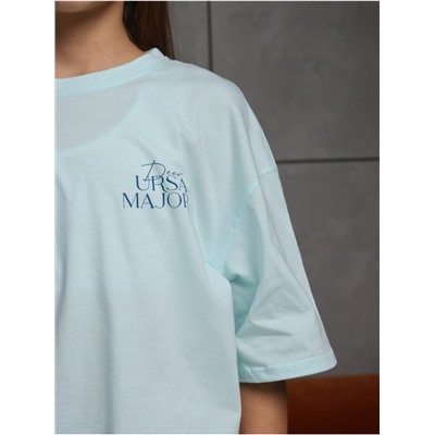 Футболка "Урса" Голубой Девочка