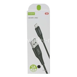 USB кабель Lightning 1.0м MAIMI X33 (черный) 5A