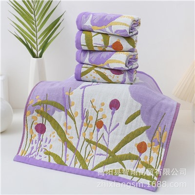 Cotton gauze towel, children's scarf for kindergarten, wholesale