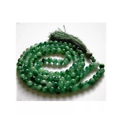 Чётки из Жадеита (108 шариков), Green Jade Mala (Margaj Rosary), произв. Kalyan Puja