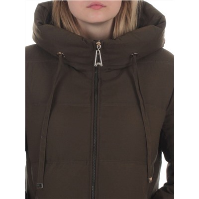 235 DK. GREEN Пальто зимнее женское (200 гр. холлофайбер)