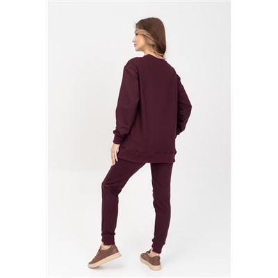 Джемпер женский 23-415L3-33 т.сливовый