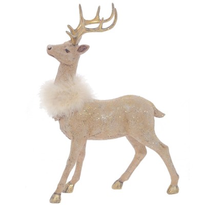 GAEM Фигурка декоративная "Олень", L23,5 W7 H34 см