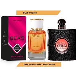 Beas W563 Yves Saint Laurent Black Opium Women edp 50 ml, Парфюм женский Beas W563 создан по мотивам аромата Yves Saint Laurent Black Opium